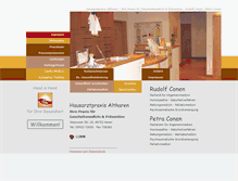 Tablet Screenshot of praxisconen.de